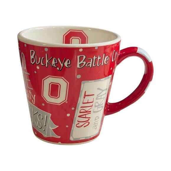 Glory Haus The Ohio State University OSU Go Bucks! Coffee Mug NWOT - Picture 5 of 9